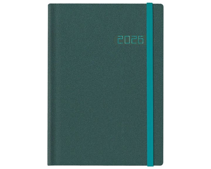 Ημερολόγιο Ημερ. 14.5x20.5 Winner Metal Flat Petrol