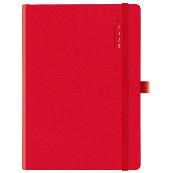 Ημερολόγιο Ημερ. 14.5x20.5 Oceano Eco Plus Red