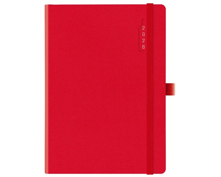 Ημερολόγιο Ημερ. 14.5x20.5 Oceano Eco Plus Red