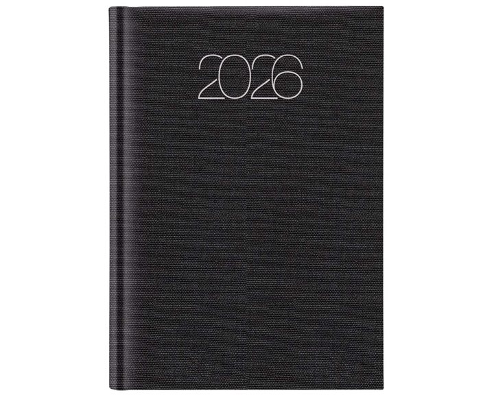 Ημερολόγιο Ημερ. 14.4x24 Cotton Classic Black
