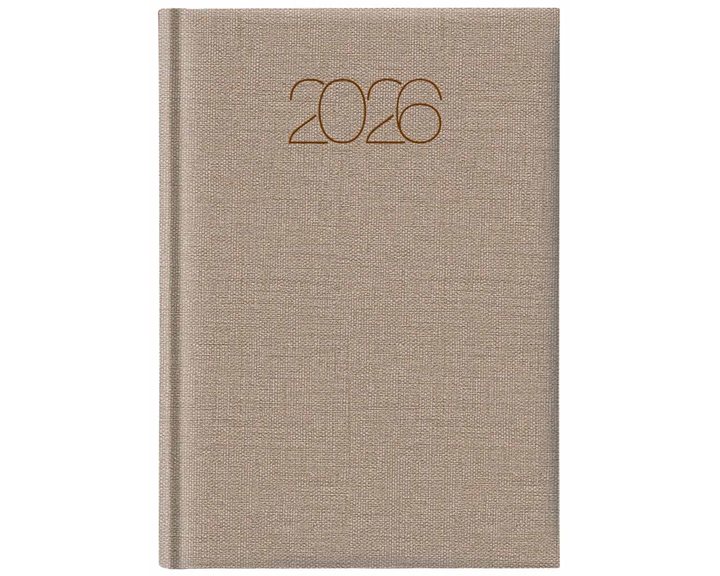 Ημερολόγιο Ημερ. 14.4x24 Cotton Classic Beige