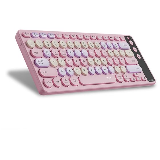 ALCATROZ MULTI DEVICE RECH KEYBOARD BT & 2.4G AIRDOCK 2 SPRING PINK