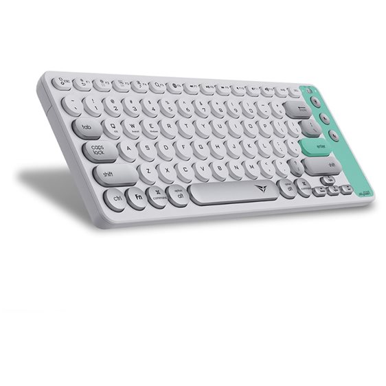 ALCATROZ MULTI DEVICE RECH KEYBOARD BT & 2.4G AIRDOCK 2 WINTER WHT