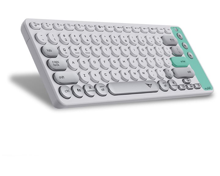 ALCATROZ MULTI DEVICE RECH KEYBOARD BT & 2.4G AIRDOCK 2 WINTER WHT