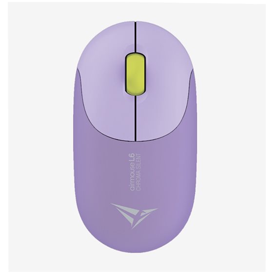 ALCATROZ WIRELESS SILENT RECHARGEABLE MOUSE L6 CHROMA LAVENDER