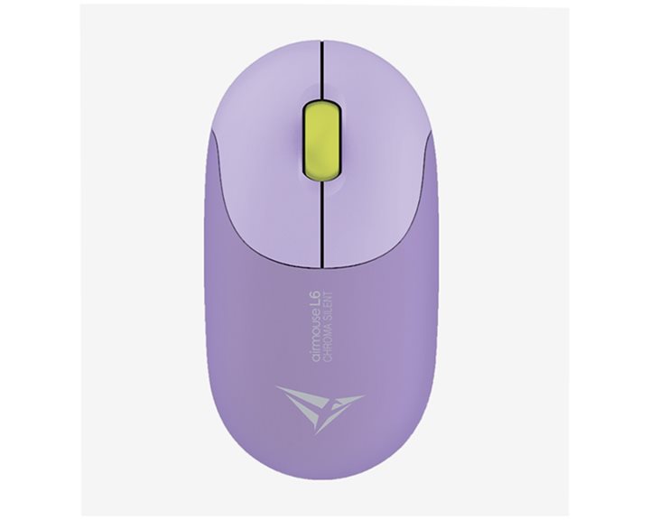 ALCATROZ WIRELESS SILENT RECHARGEABLE MOUSE L6 CHROMA LAVENDER