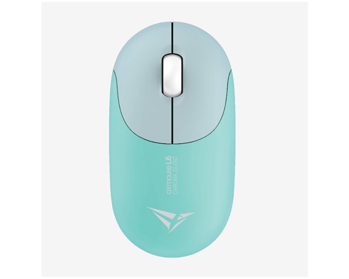 ALCATROZ WIRELESS SILENT RECHARGEABLE MOUSE L6 CHROMA SEAFOAM