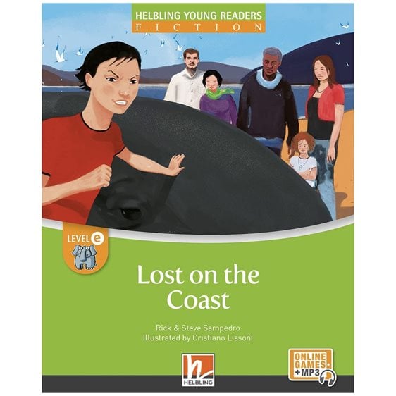 YOUNG READERS LOST ON THE COAST - READER + E-ZONE (YOUNG READERS E)