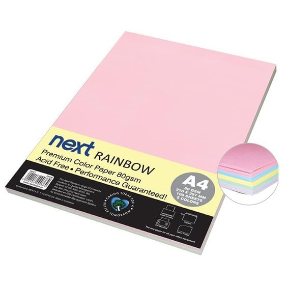 ΧΑΡΤΙ ΧΡΩΜΑΤΙΣΤΟ Α4 100 ΦΥΛΛΑ 80GR