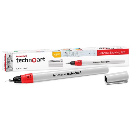 Isomars Technoart Ανταλλακτική Μύτη Ραπιδογράφου 0,2