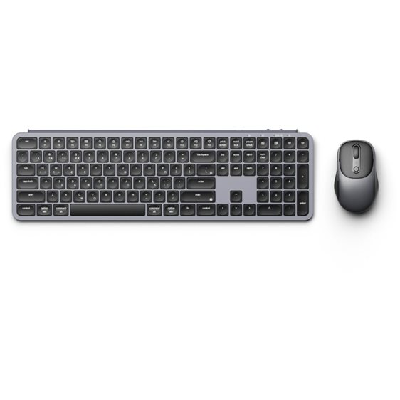 Keychron B6 Pro Combo (KCBD4-GR) Ultraslim Wireless Keyboard and Mouse 100% GR - Space Grey