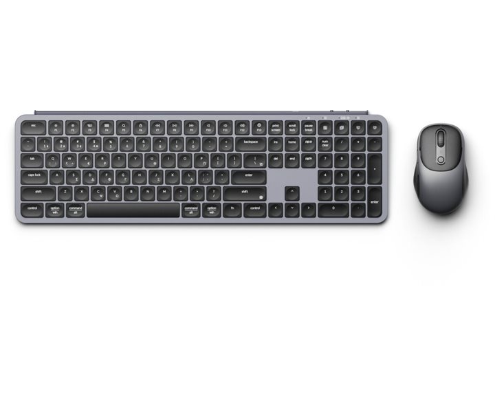 Keychron B6 Pro Combo (KCBD4-GR) Ultraslim Wireless Keyboard and Mouse 100% GR - Space Grey
