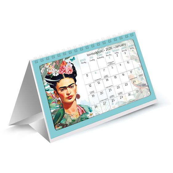 Ημερολόγιο Σπιράλ Πυραμίδα Frida 14x21