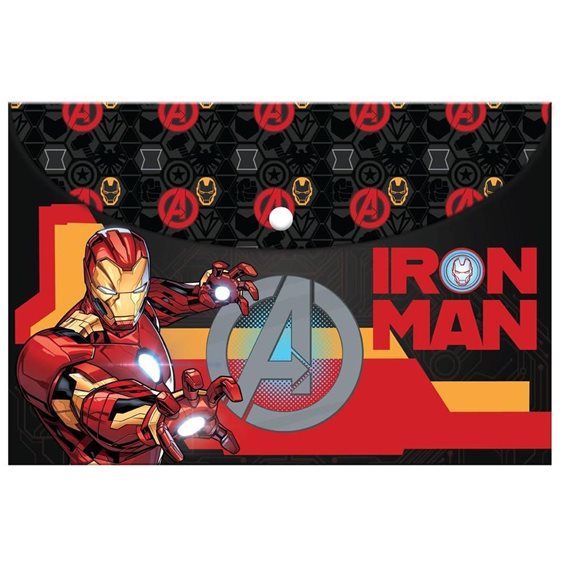 Φάκελος Κουμπί Α4 Avengers Iron Man  506301