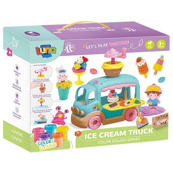 Πλαστοζυμαράκι Luna Ice cream Truck 000623275