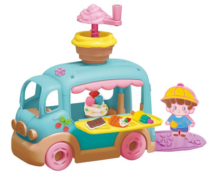 Πλαστοζυμαράκι Luna Ice cream Truck 000623275