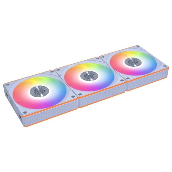 Lian Li UNI RGB FAN CL WIRELESS 120mm Reverse Blade White - (3pcs) - W/ controller - Static Pressure