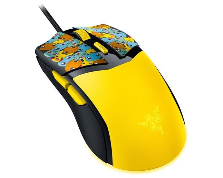 Razer COBRA - Pokemon Kanto Starters Ed.- 58g Lightweight Gaming Mouse - RGB UNDERGLOW - 8500 DPI