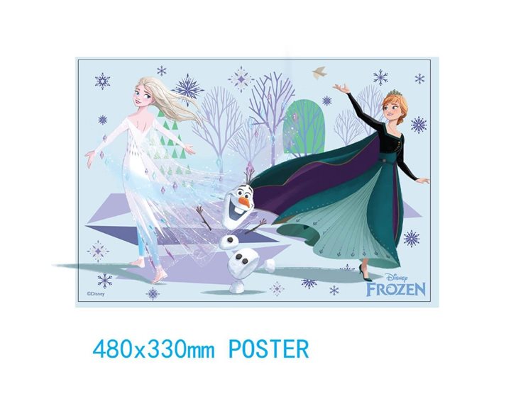 Παζλ Foil 60τμχ σε κύλινδρο 48χ33 Frozen 000565608