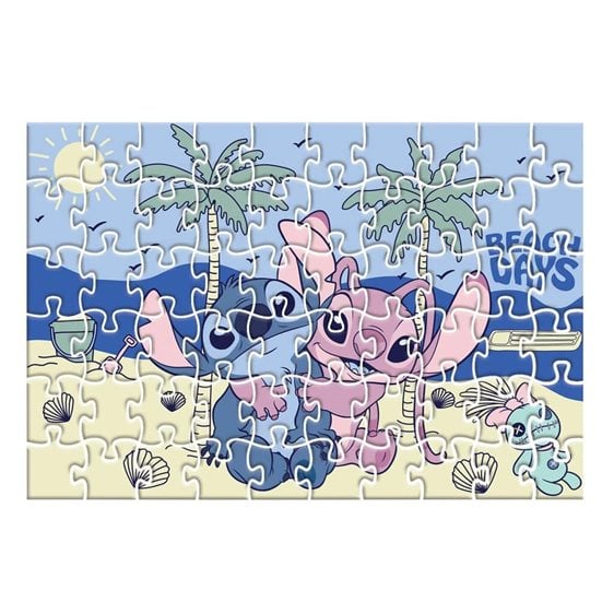 Παζλ 60τμχ 2σε1 σε μεταλλική μπάλα 35,5χ24 Stitch 000565607