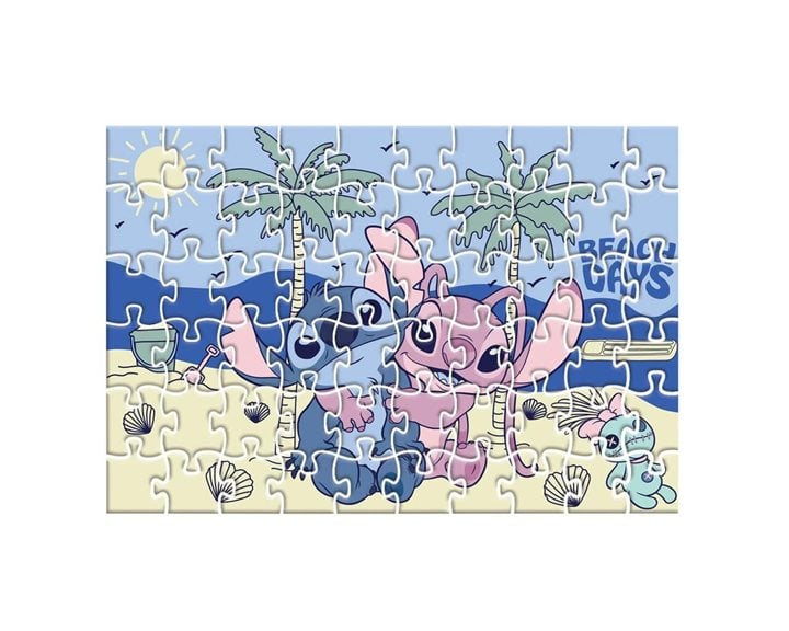 Παζλ 60τμχ 2σε1 σε μεταλλική μπάλα 35,5χ24 Stitch 000565607