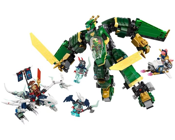 LEGO Ninjago eξωστολή tζετ του lόιντ 71845