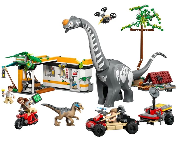 LEGO Jurassic World Δράση Με Δεινόσαυρους Σε Αποστολή Παρακολούθησης 76973