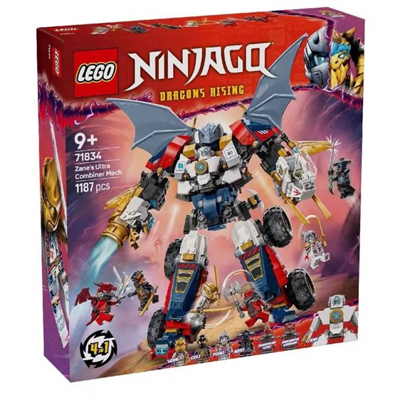 LEGO Ninjago Zane's Ultra Combiner Mech 71834