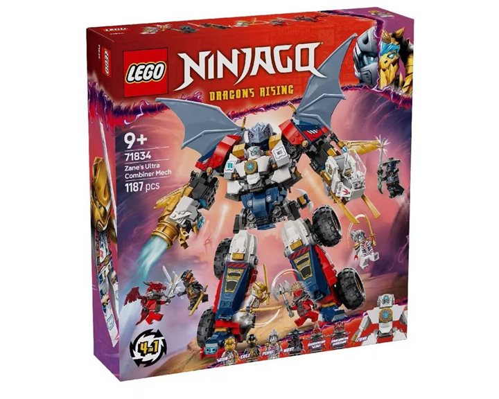 LEGO Ninjago Zane's Ultra Combiner Mech 71834
