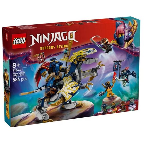 LEGO Ninjago Rogue’s Mech Dragon Rider - 71843