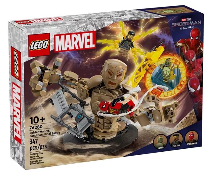 LEGO Spiderman Σπάιντερ-Μαν Εναντίον Sandman: Η Τελική Μάχη 76280