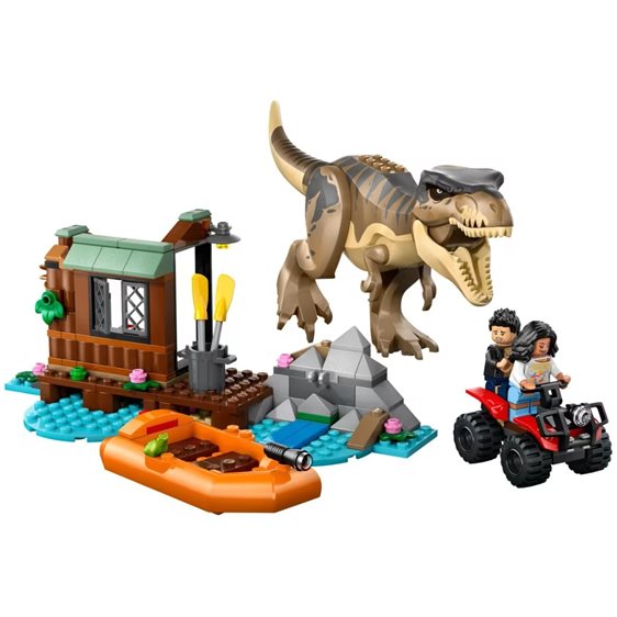 LEGO Jurassic World Απόδραση Στον Ποταμό Με Τον Φοβερό T. Rex 76975