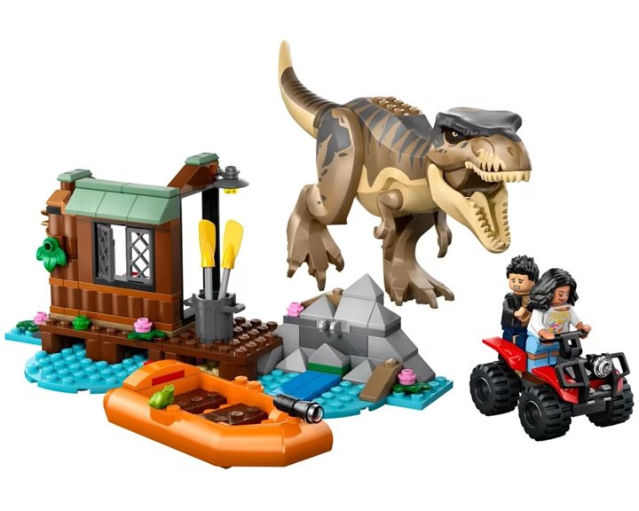 LEGO Jurassic World Απόδραση Στον Ποταμό Με Τον Φοβερό T. Rex 76975