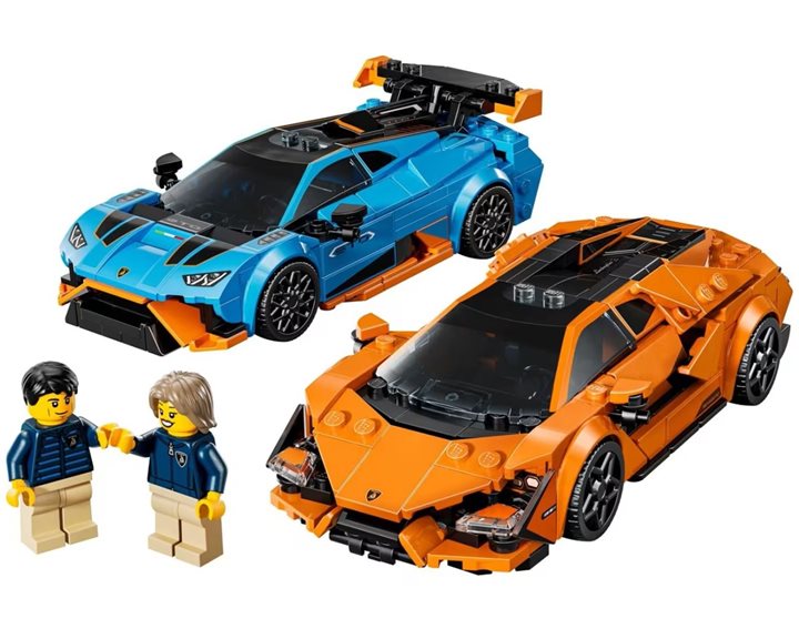 LEGO Speed Champions Lamborghini Revuelto & Huracan STO 77238