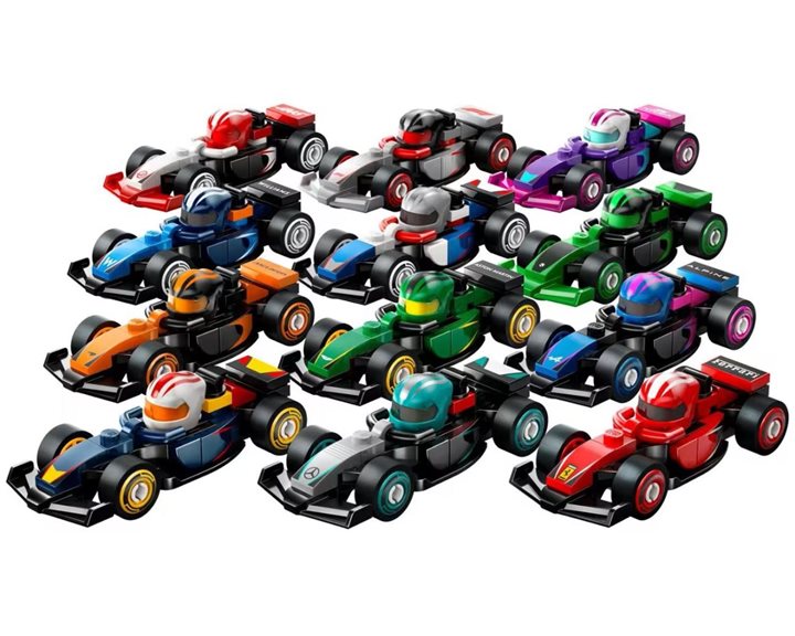LEGO F1 Collectible Race Cars 71049
