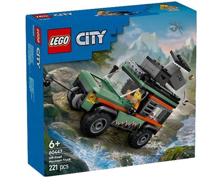 LEGO City Φορτηγό Βουνού Εκτός Δρόμου 4X4 60447