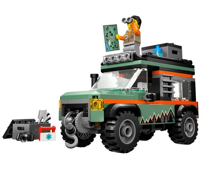 LEGO City Φορτηγό Βουνού Εκτός Δρόμου 4X4 60447