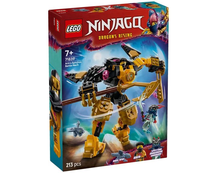 LEGO Niinjago Εξωστολή Μάχης Σπιντζίτσου του Άριν 71839