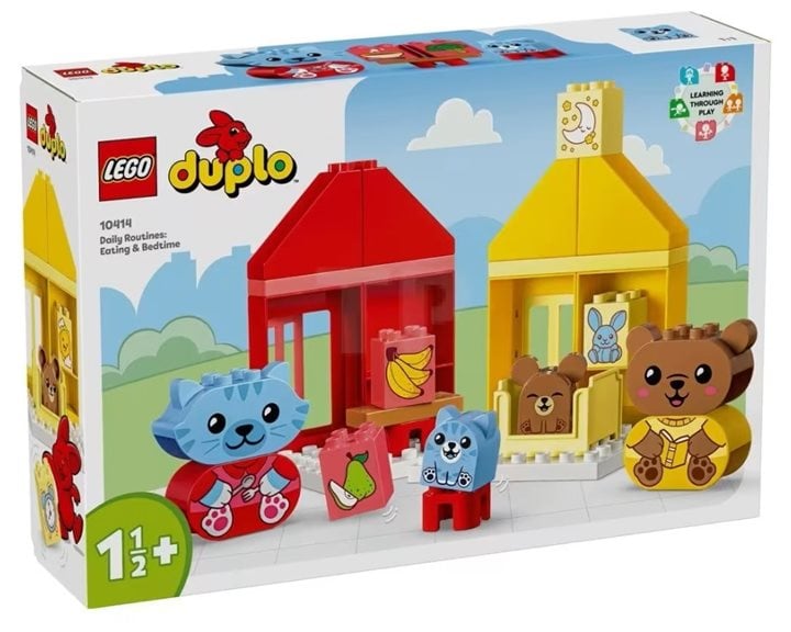LEGO Duplo Καθημερινές Ρουτίνες: Φαγητό & Ύπνος 10414