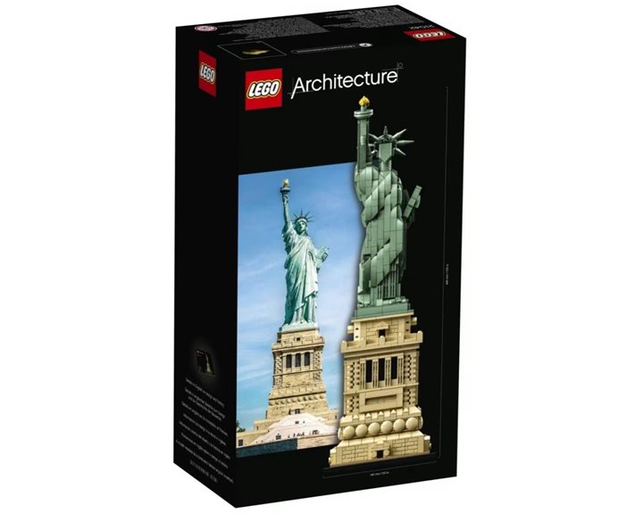 LEGO Architecture Statue of Liberty Building Set 1685 Pieces 21042