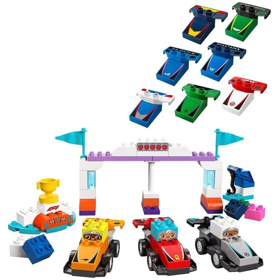 LEGO Duplo Αγωνιστικά Αυτοκίνητα Και Οδηγοί Ομάδας F1® 10445