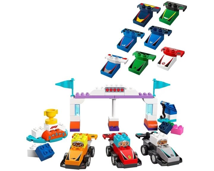 LEGO Duplo Αγωνιστικά Αυτοκίνητα Και Οδηγοί Ομάδας F1® 10445