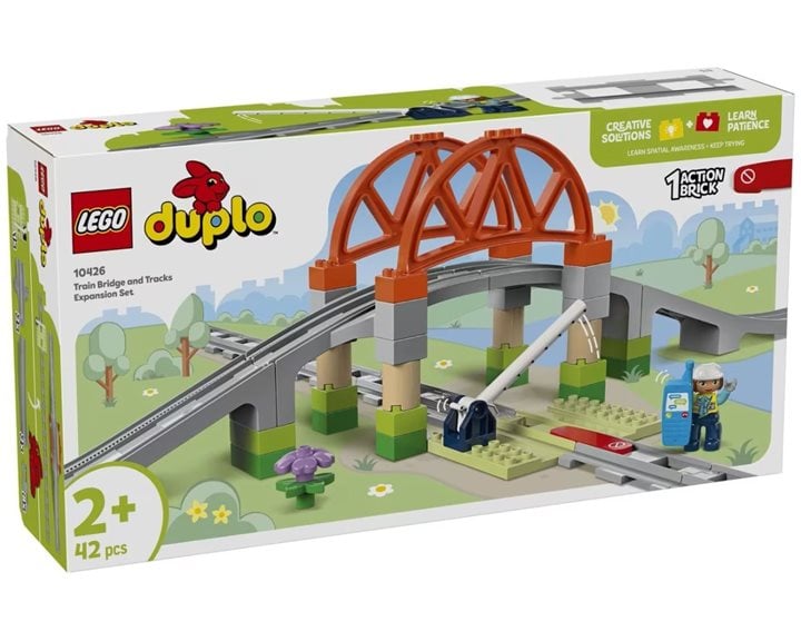 LEGO Duplo Σετ Επέκτασης Με Γέφυρα Και Τροχιές Τρένου 10426