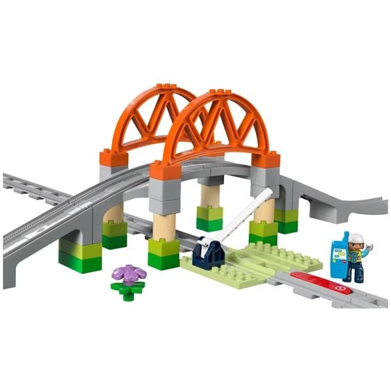 LEGO Duplo Σετ Επέκτασης Με Γέφυρα Και Τροχιές Τρένου 10426