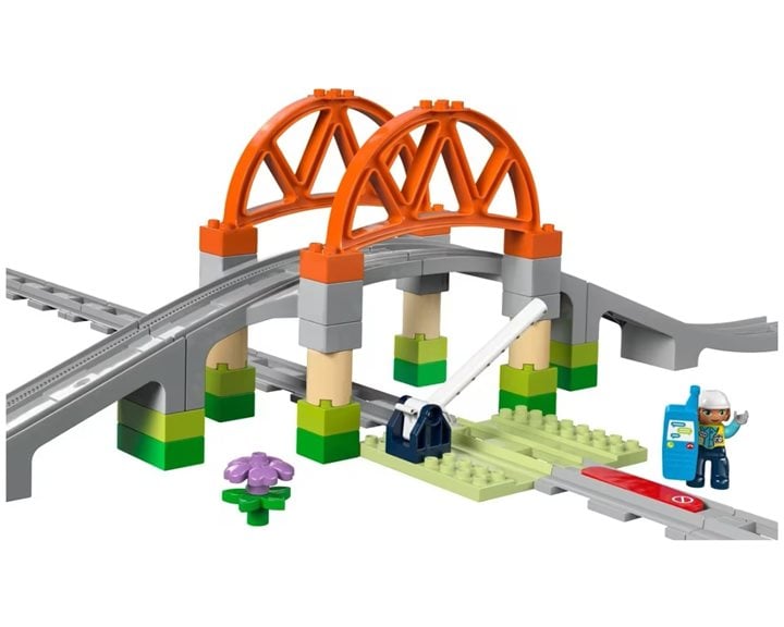 LEGO Duplo Σετ Επέκτασης Με Γέφυρα Και Τροχιές Τρένου 10426