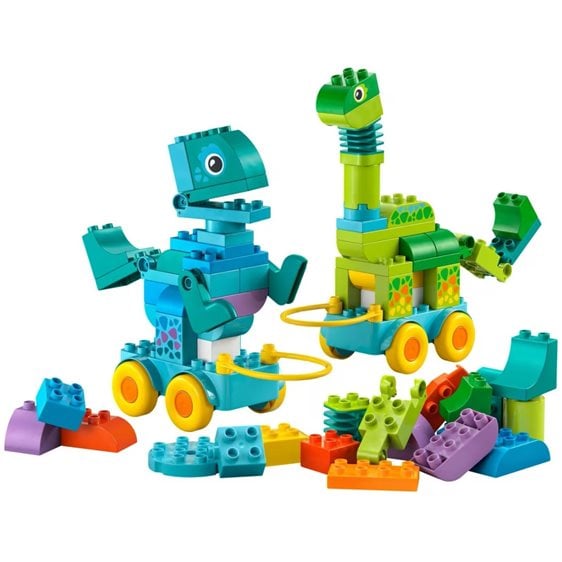 LEGO Duplo 3σε1 Δεινόσαυροι σε Τροχούς 10451
