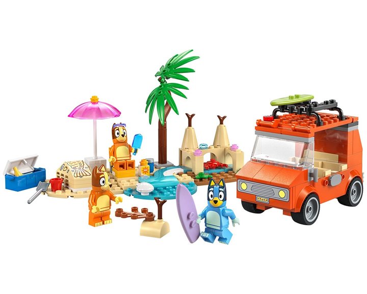LEGO Οικογενειακή Βόλτα Της Μπλούι Με Αυτοκίνητο Στην Παραλία 11202