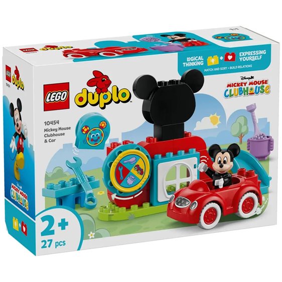 LEGO Duplo Η Λέσχη & το Αυτοκίνητο του Μίκυ Μάους 10454