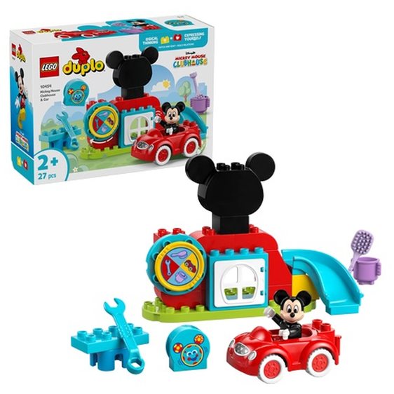 LEGO Duplo Η Λέσχη & το Αυτοκίνητο του Μίκυ Μάους 10454