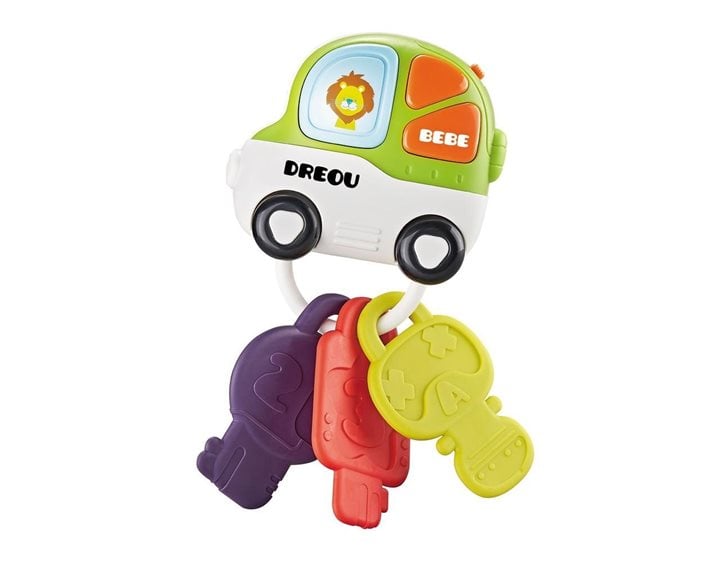 Κλειδάκια Αυτοκινήτου Luna Toys με μουσική και φως 15x7x6,3x20,7 εκ. 2 Σχέδια 000622745
